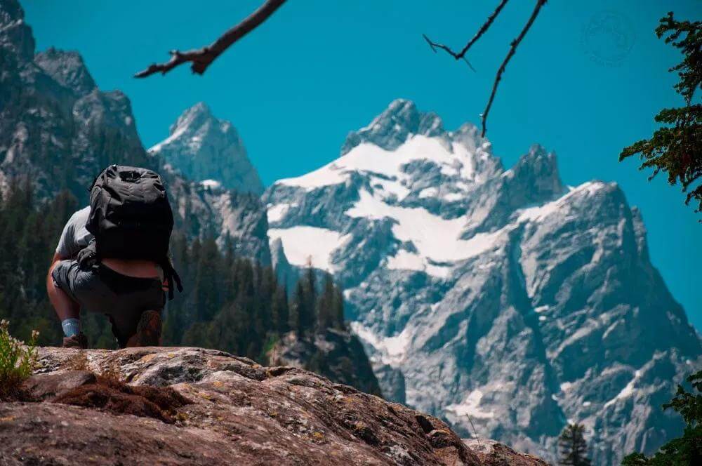 Camino al Inspiration point Camino al Inspiration point